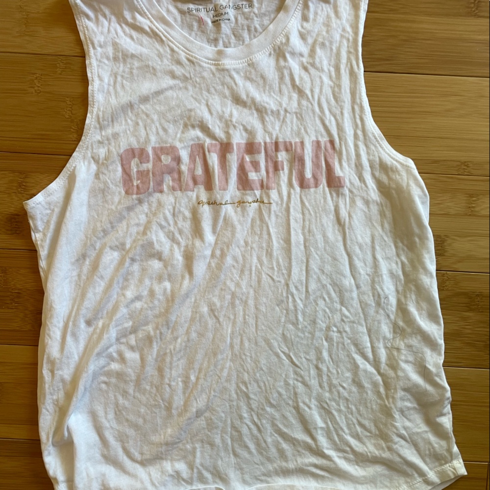 Spiritual Gangster Grateful Muscle Tank